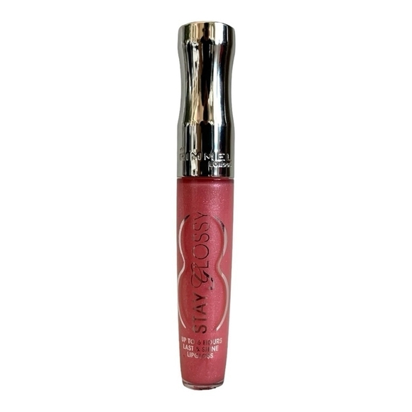 Lip Gloss RIMMEL LONDON Stay Glossy Lip Gloss SPARKLE Glossy Lip Color - Picture 2 of 3